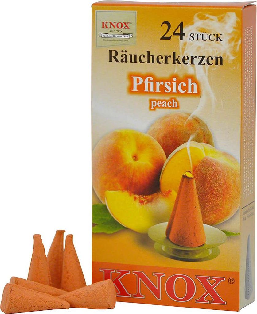 Knox Räucherkerzen Pfirsich 24 Stück