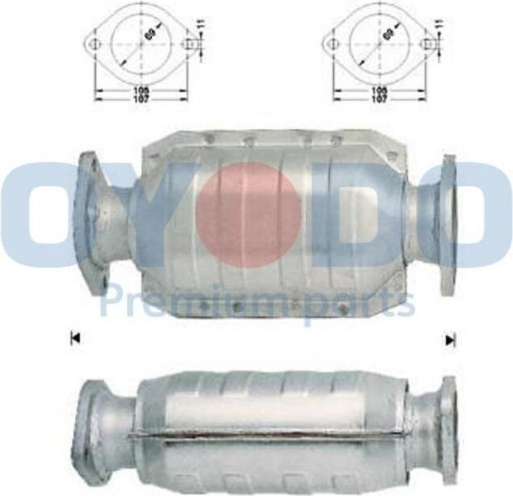 Oyodo Katalysator Kat für NISSAN MICRA II (K11) Euro 2 10N0033-OYO