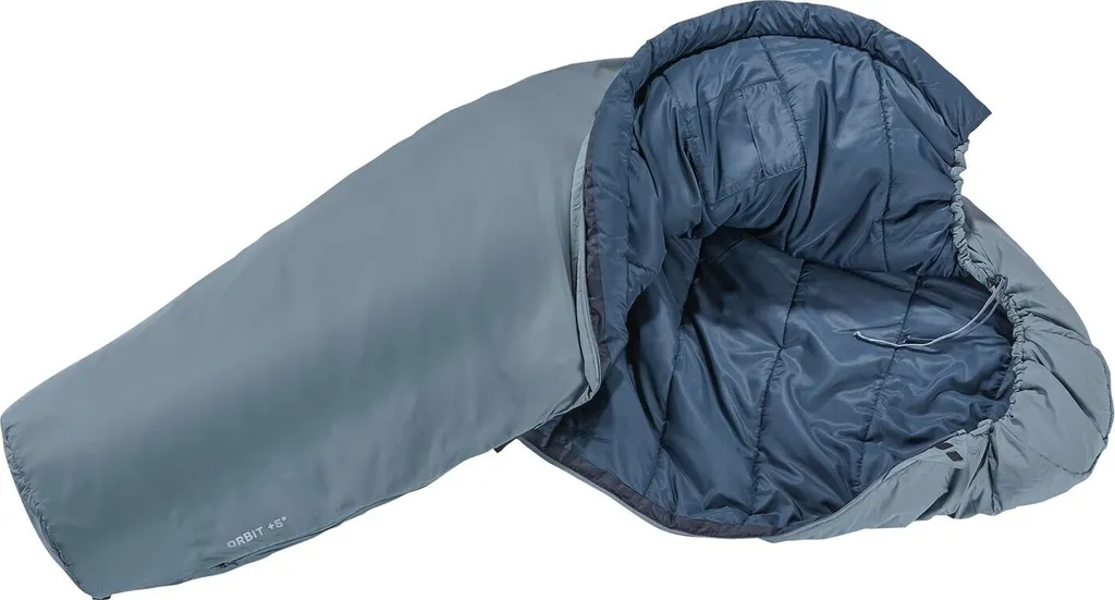 Sac de couchage synthétique Deuter Orbit +5° Reg gris Shale-Ink 1