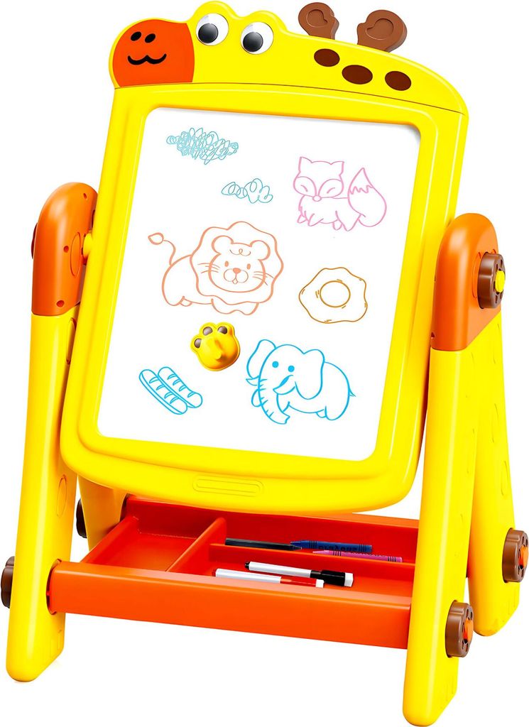Aga4Kids Kindertafel für Stifte 2in1 Gelb