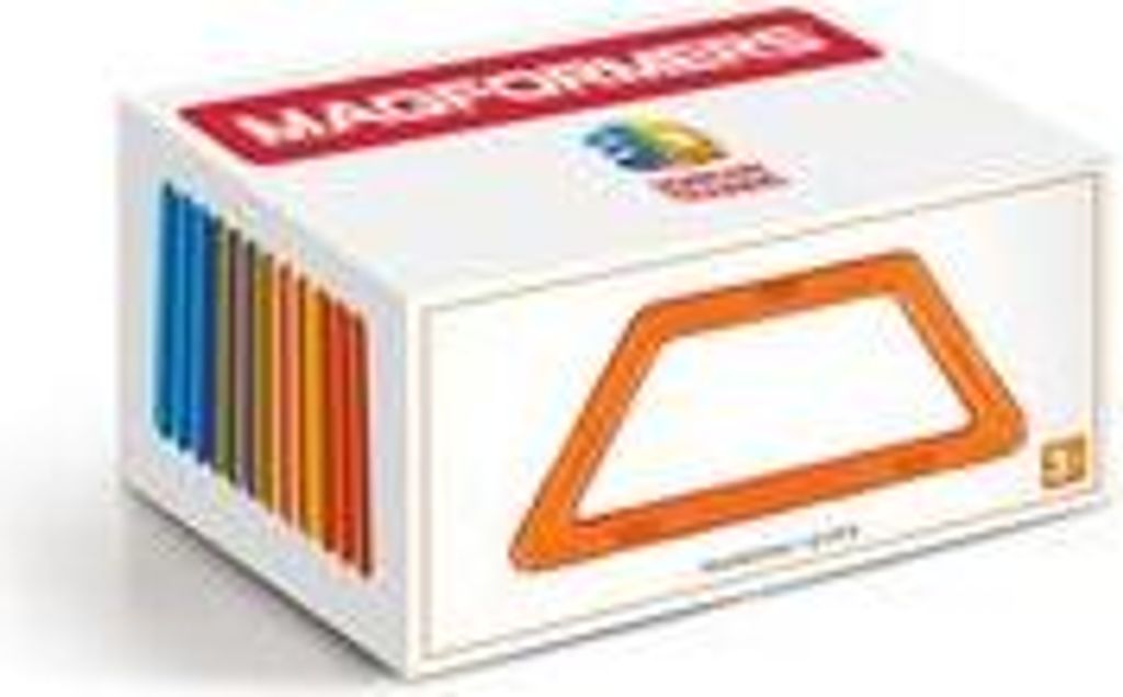 Magnetisches Konstruktionsspiel Magformers Trapezoid Set – 12 Teile in Trapezform
