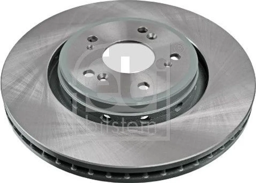 Disque de frein avant ventilé FEBI 108401 compatible Honda CR-V IV V