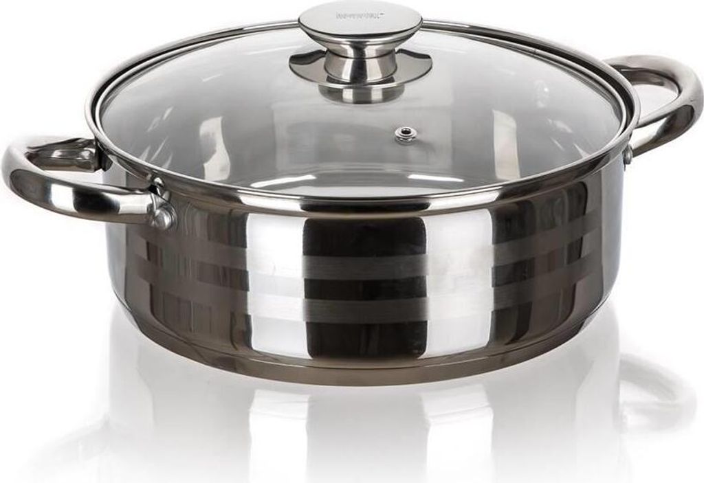 Bankett LIVING Edelstahlkasserolle 3,9 l