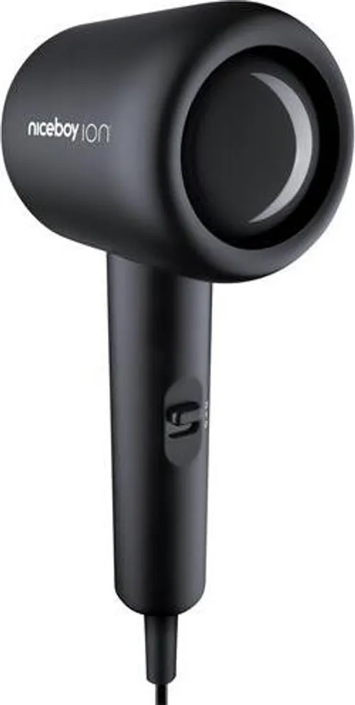 Sèche-cheveux Niceboy ION AirSonic POP onyx contre les frisottis rebelles