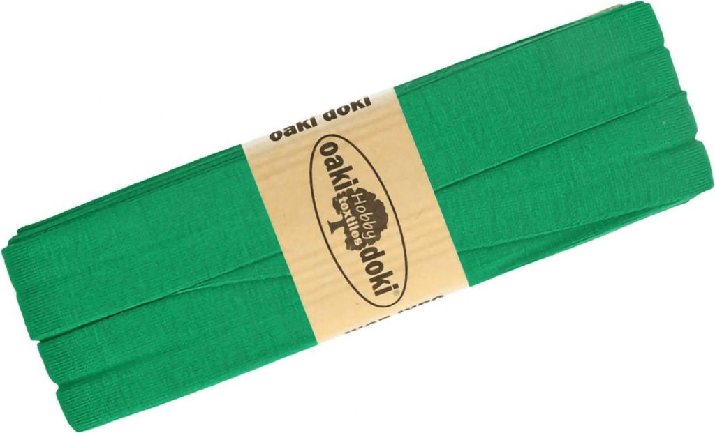 Schrägband Jersey 3m Breite 20mm Oaki Doki Tricot de Luxe Einfassband elastisch
