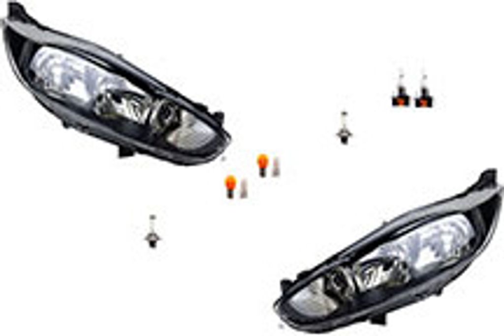 Johns, Scheinwerfer Halogen passend für Ford Fiesta 08 12- H15 Leuchtmittel Set Li. Re. 1789946 1767024 1806749 1831958 1857449 1874083 1889780 20...