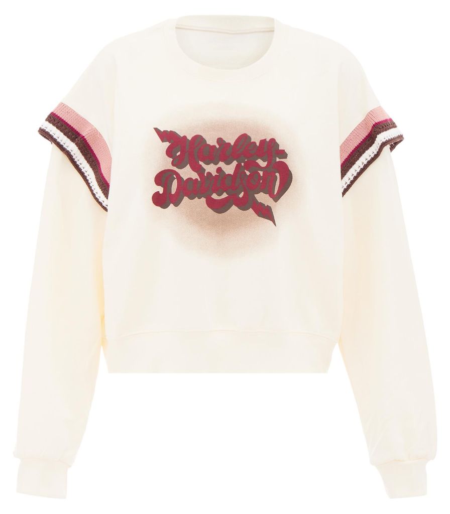 Tavite damen sweatshirt - wollweiss, XS/S