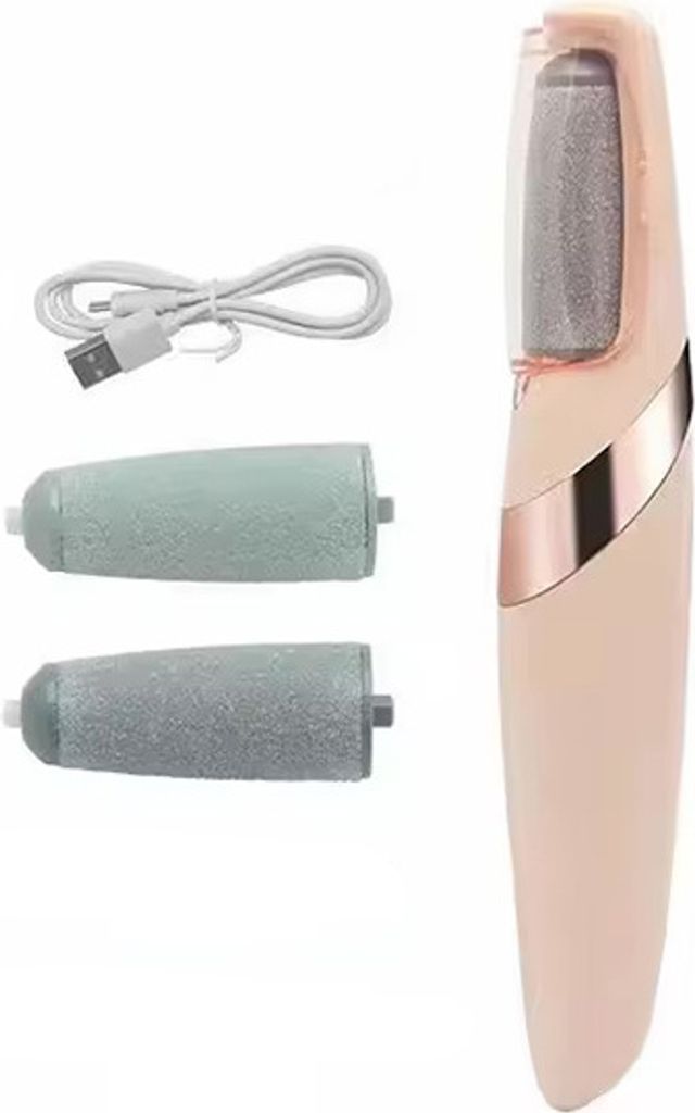 Odstraňovače mozolů elektrický pilník na paty 2 válečky USB Obrázek produktu 