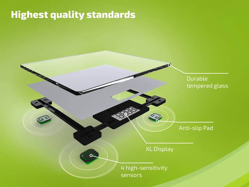 Pèse-personne PWD Style Sense Compact 300 - Balance Digitale Précise - 4
