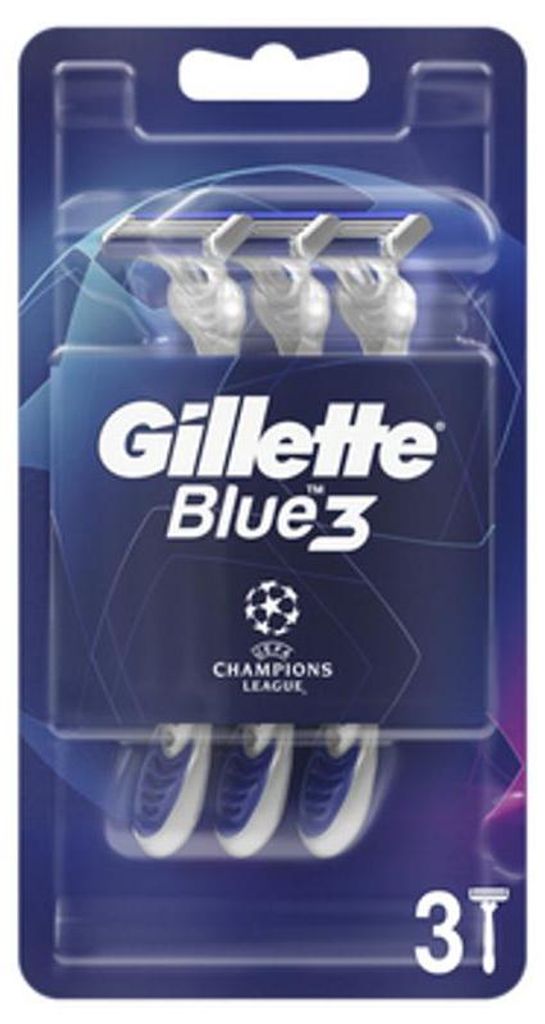 Gillette Blue3 maszynki do golenia 3 sztuki