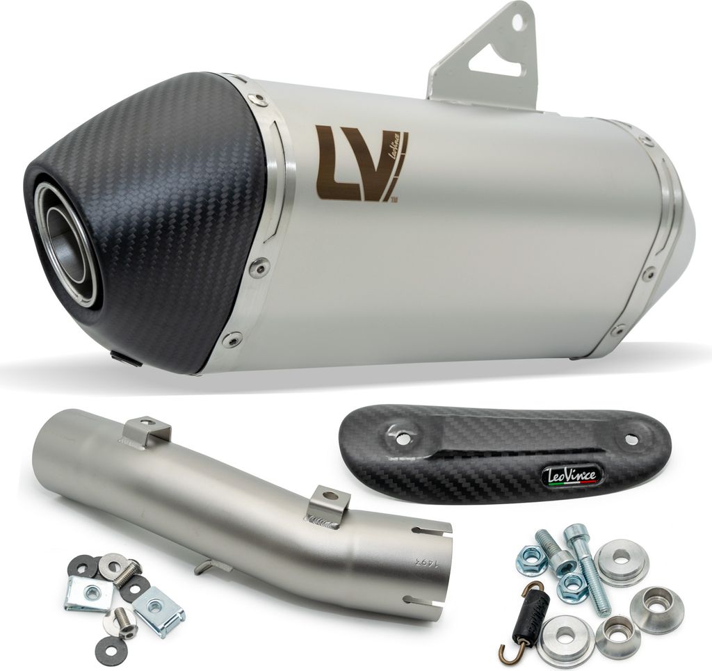 Leovince Schalldämpfer SBK LV-14 Schalldämpfer Leo Slipon LV-14 Edelstahl