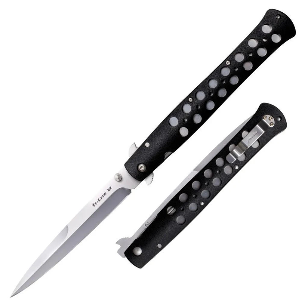 Couteau de poche Cold Steel Ti-Lite 6" grand format Zy-Ex