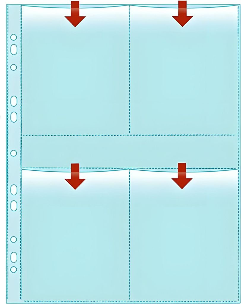Veloflex Fotohüllen 9X13hoch, 5er Pack Produktbild 