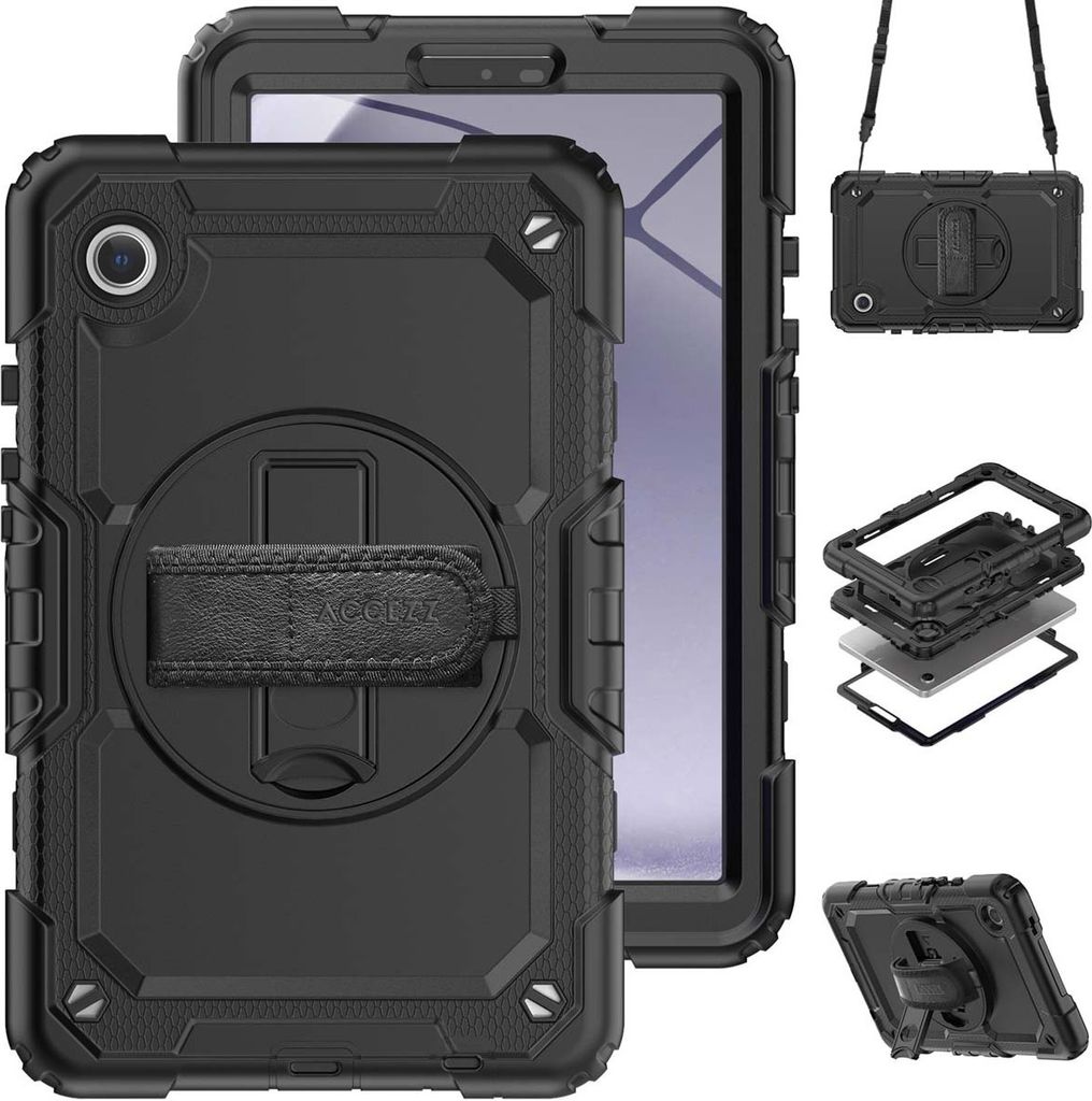 Samsung Galaxy Tab A9 Hülle: Accezz Rugged Backcover Produktbild 1