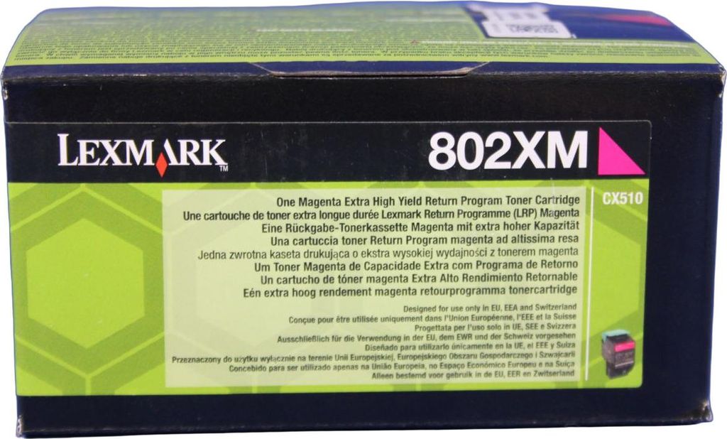 Lexmark 802XM - Besonders hohe Ergiebigkeit - Magenta