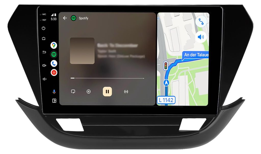 Radio Android compatible avec Opel Corsa F 2019-2023 Image du produit 