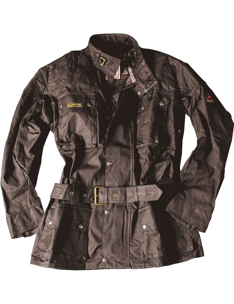 Scippis Cruiser Jacket – Outdoorjacke im Biker-Look. 100% wasserdicht