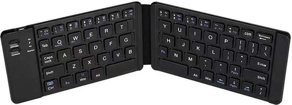 INF Faltbare Bluetooth-Tastatur Schwarz