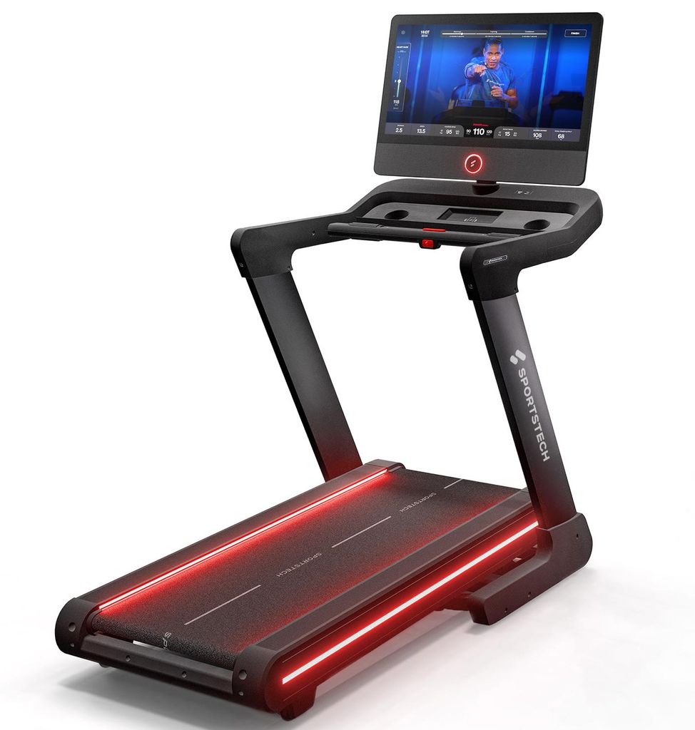 Sportstech sTread_Pro Laufband Produktbild  KI-generiertes Bild