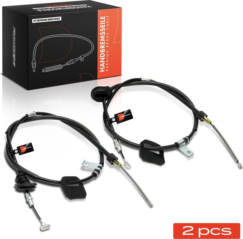 Frankberg 2x Seilzug Feststellbremse Hinterachse beidseitig für Suzuki Grand Vitara I FT HT 2.0L 2.5L 2.7L