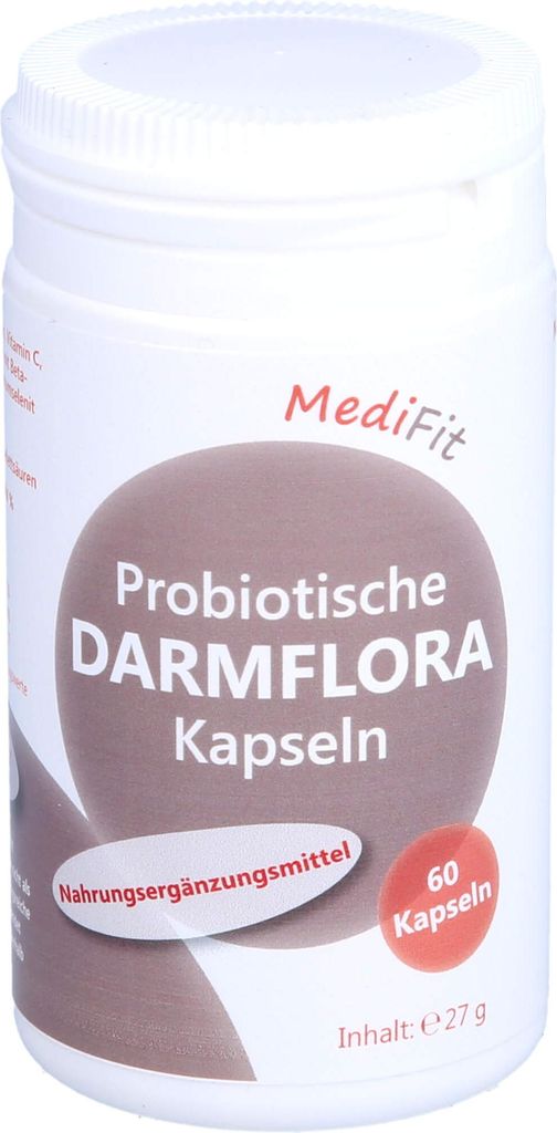 Probiotyczna flora jelitowa w kapsułkach MediFit, 60 sztuk Zdjęcie produktu 