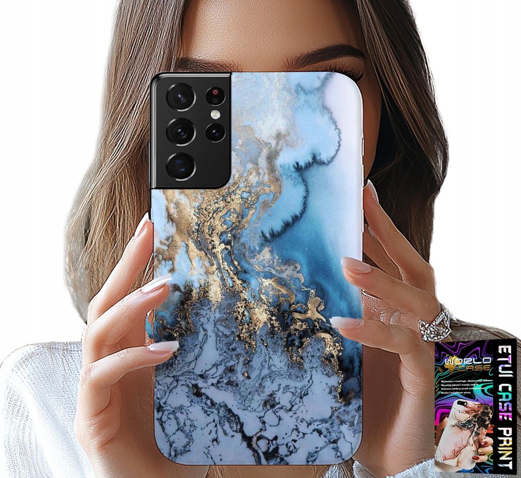 ETUI FÜR SAMSUNG GALAXY S21 Ultra - DAMENMARMOREN +FOLA