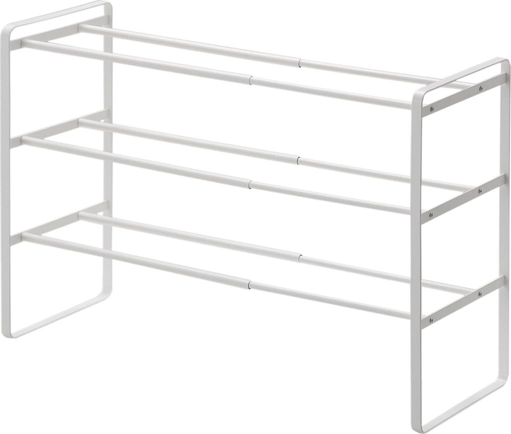 YAMAZAKI - Etagère à chaussures extensible 3 niveaux - Image du produit 