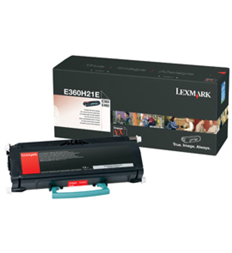 Lexmark E360, E460 High Yield Toner Cartridge, Laser, Schwarz, 915 g, 399 x 137 x 181 mm