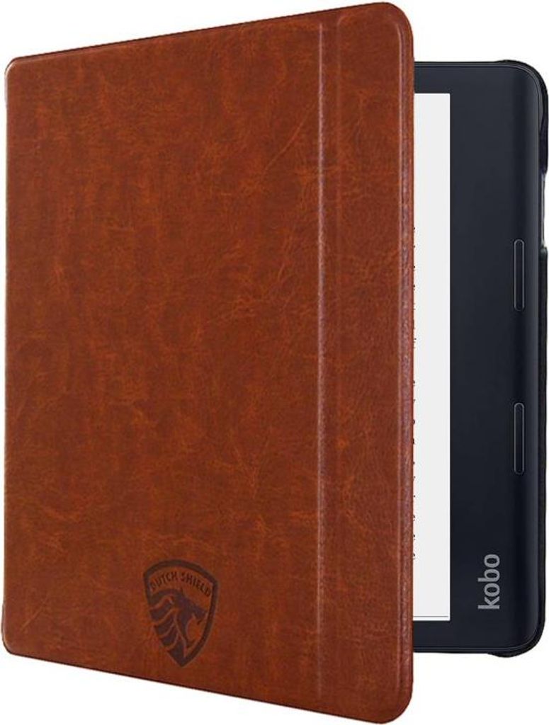 Dutch Shield - Slimfit Case Hülle für das Kobo Sage Ebook - Klapphülle Ereader Schutzhülle Cover Slimfit Sleepcover, Braun