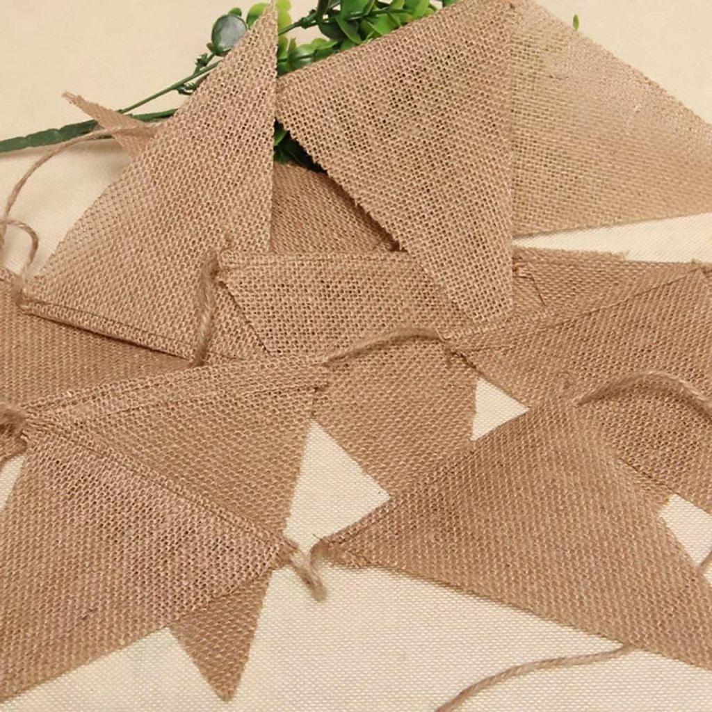 Mr & Mrs Wimpelkette Aus Jute – Rustikale Dekoration Für Hochzeit, Fotoautomat Oder Jubiläum