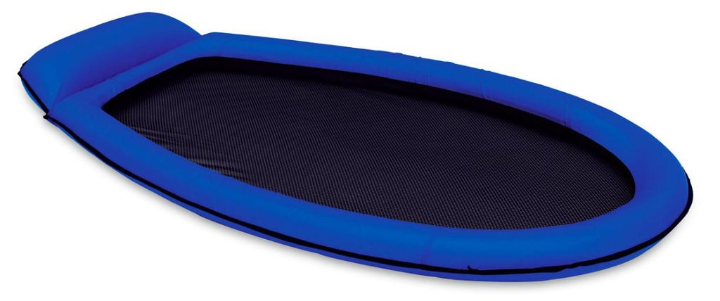 INTEX Luftmatratze 178 x 94 cm - aufblasbarer Außenring und Produktbild 