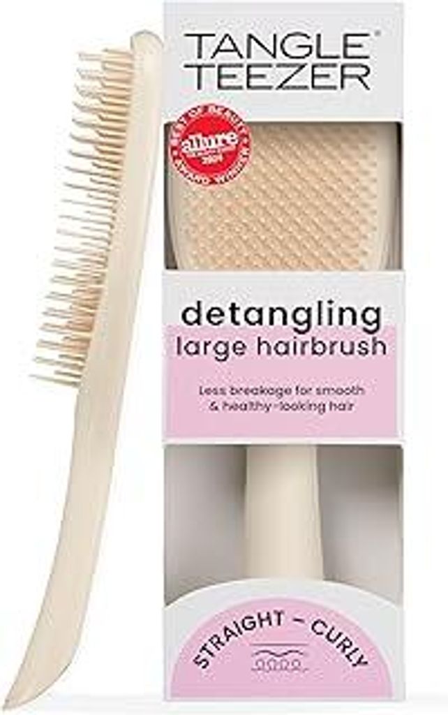 Tangle Teezer Große Ultimate Detangler Haarbürste – Nasses & Trockenes Haar – Entwirrungsbürste für Dickes, Lockiges & Langes Haar – Zwei...