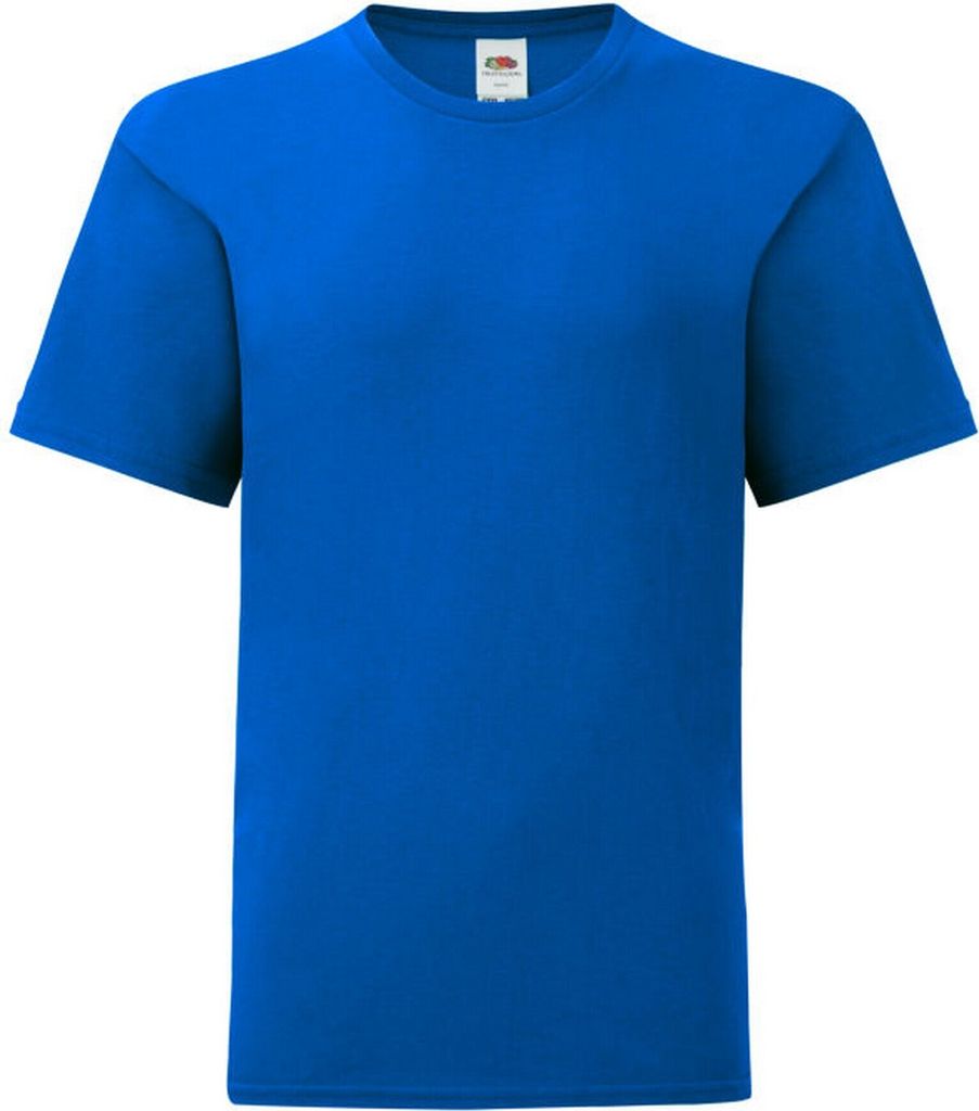Fruit of the Loom - "Iconic 150" T-Shirt für Kinder BC4731 (116) (Königsblau)