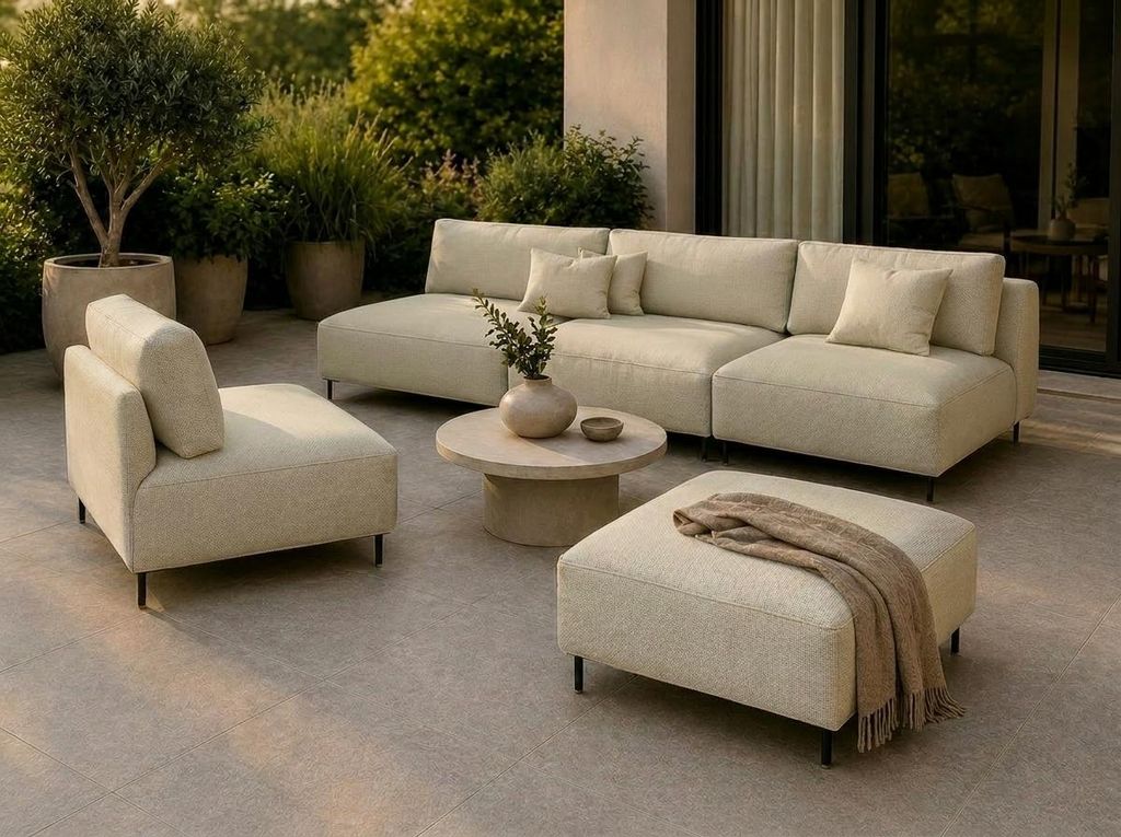 Garten Lounge Set SUN – Outdoor Möbel Set mit Sofa, Sessel Produktbild 