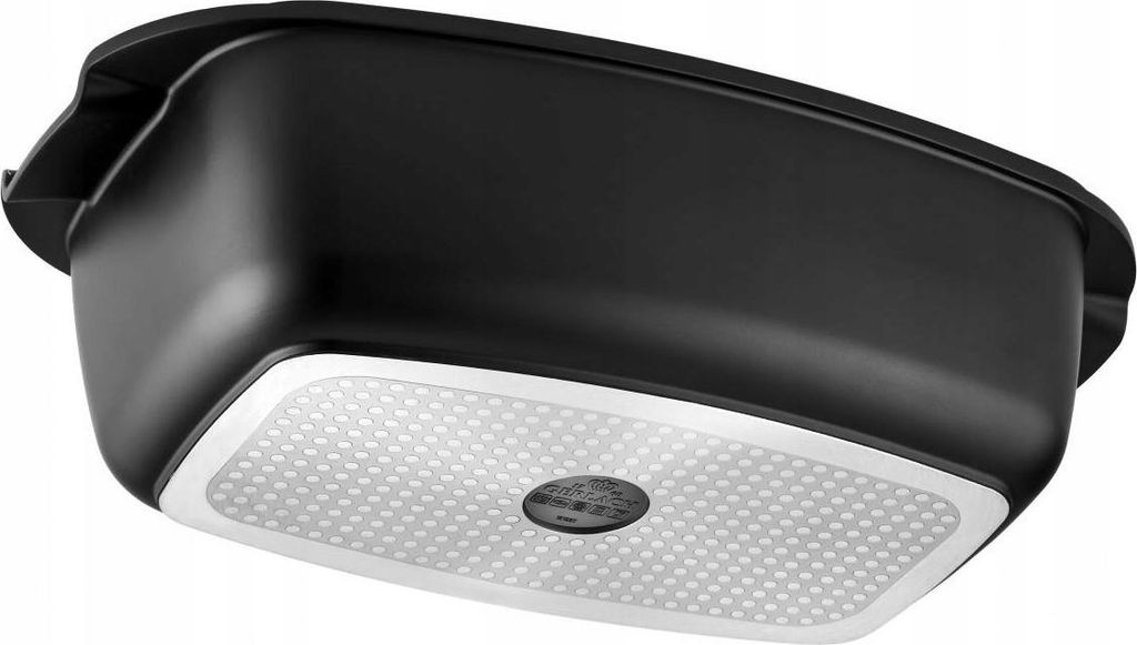Bräter Gerlach Granitex 32 cm 5.6 l mit Glasdeckel, Keramik-Beschichtung, induktionsgeeignet