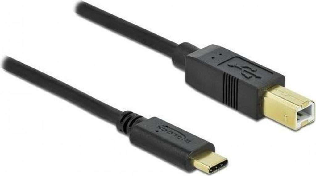 Delock USB-Kabel - 24 pin USB-C (M) zu USB Typ B (M)