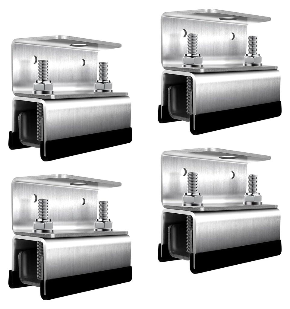 Roof Rack Mount Kit, 304 Stainless Steel, 4-Pack, Lieferwagen Dachmontage