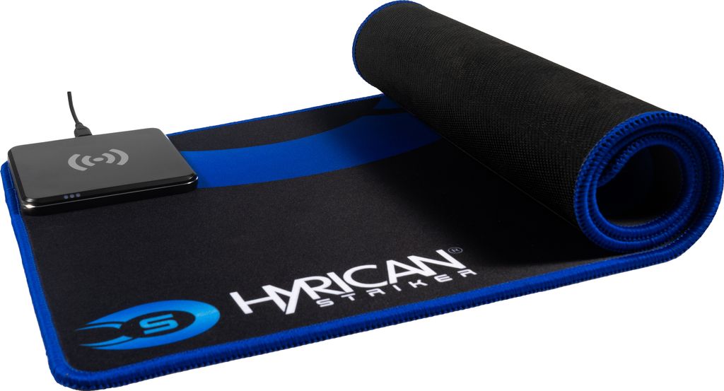 Hyrican Striker Qi Mauspad ST-MP15 inkl. 10W QI-Charger Micro-USB