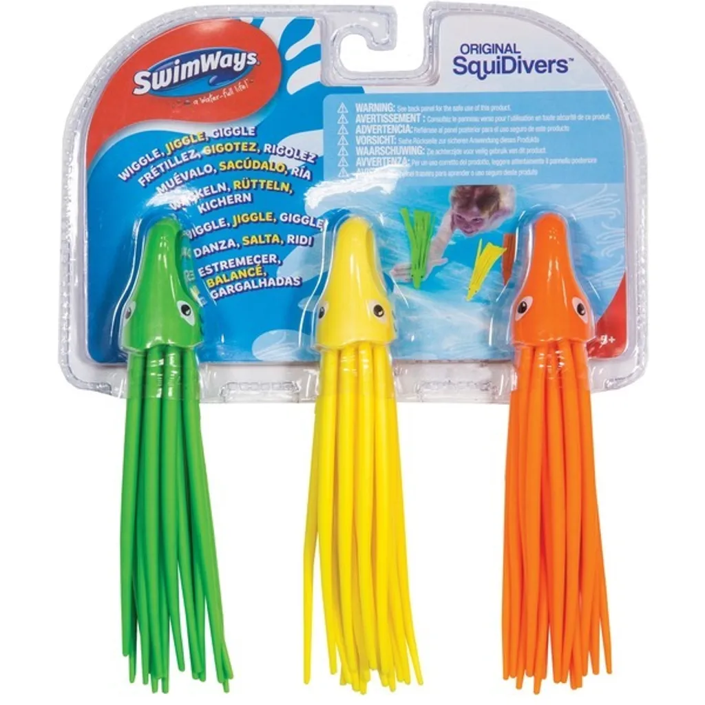 SwimWays SQUIDIVERS Kit de Plongée Enfant pour Apprendre à Nager - 12