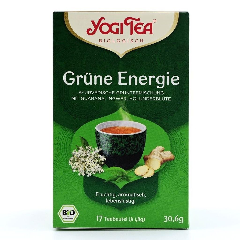 Yogi Tea Grüne Energie 17ST 30. Produktbild 