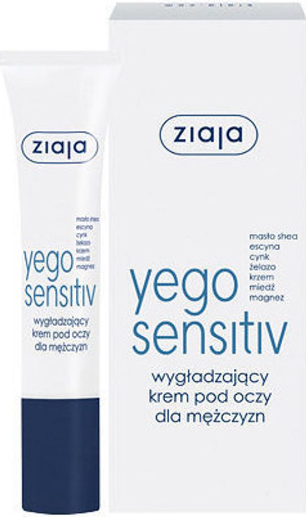 Ziaja Yego Sensitiv Krem pod oczy, 15 ml Zdjęcie produktu 