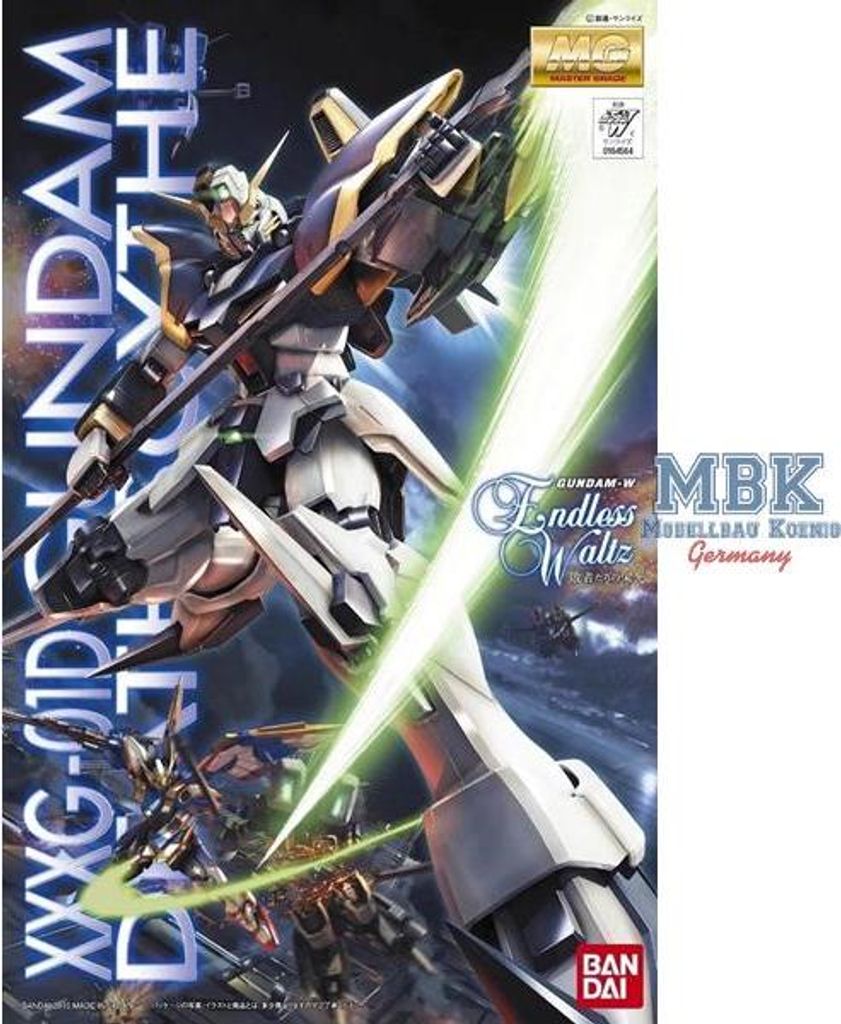 BANDAI BAN5062841 MG XXXG-01D Gundam Deathscythe 21 cm Produktbild 