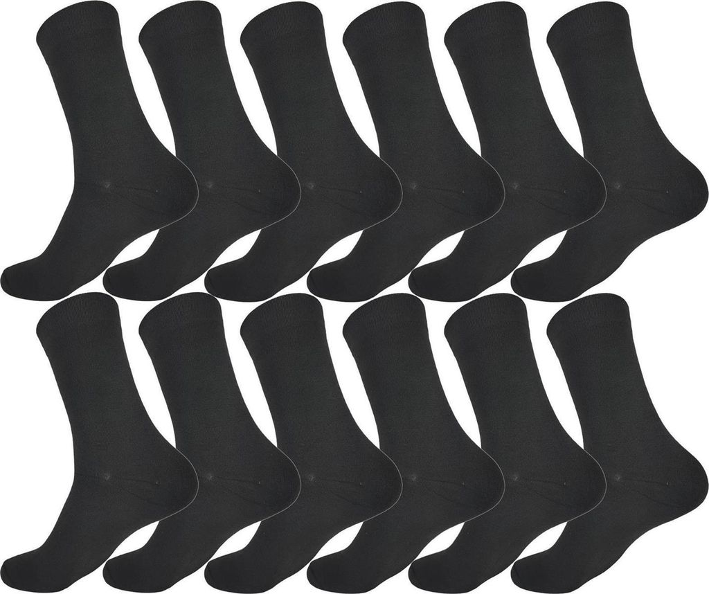 12 Paar Herren Socken Muster klassischer Form Freizeit Produktbild 