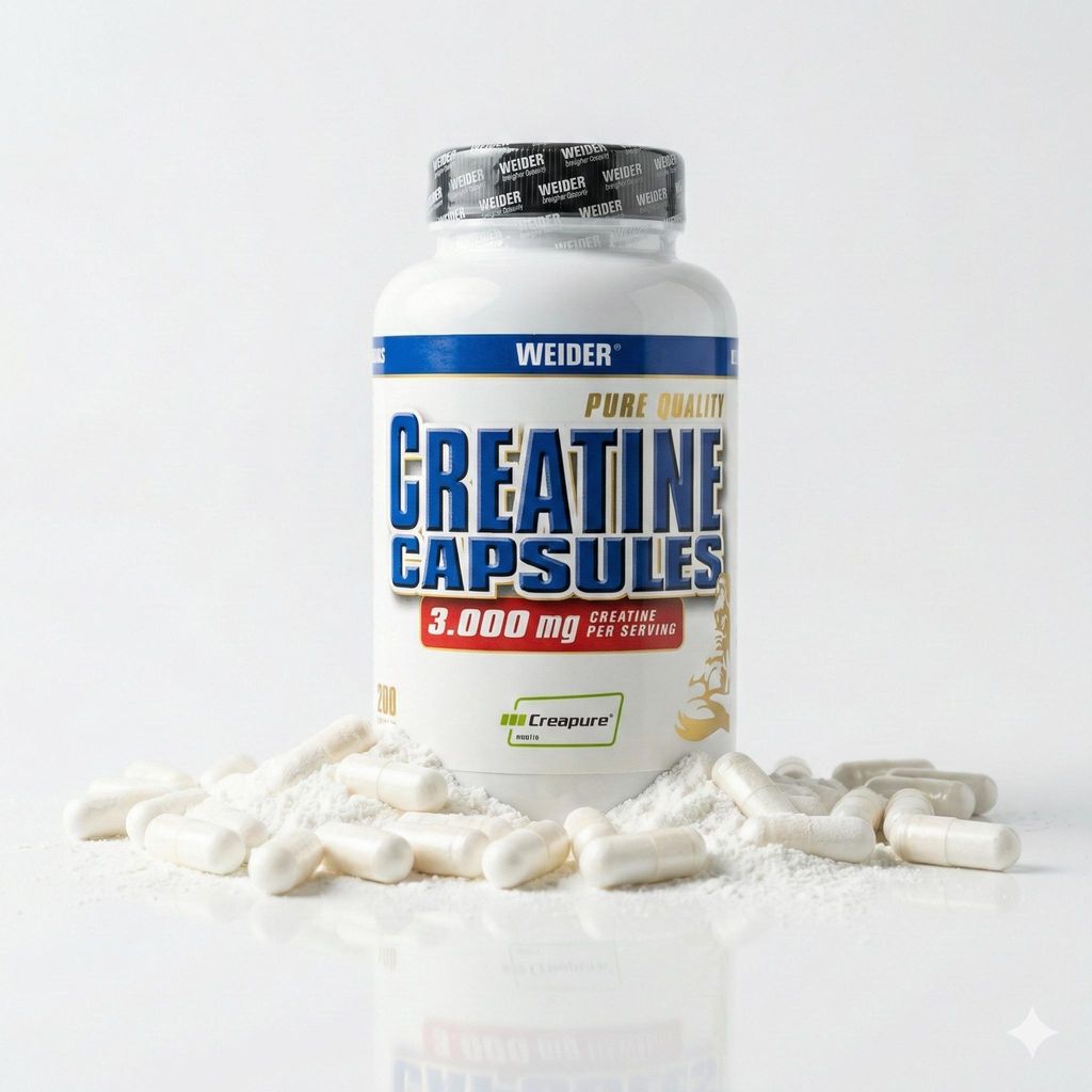 Weider Pure Creatine 3000 mg – 200 Kapseln