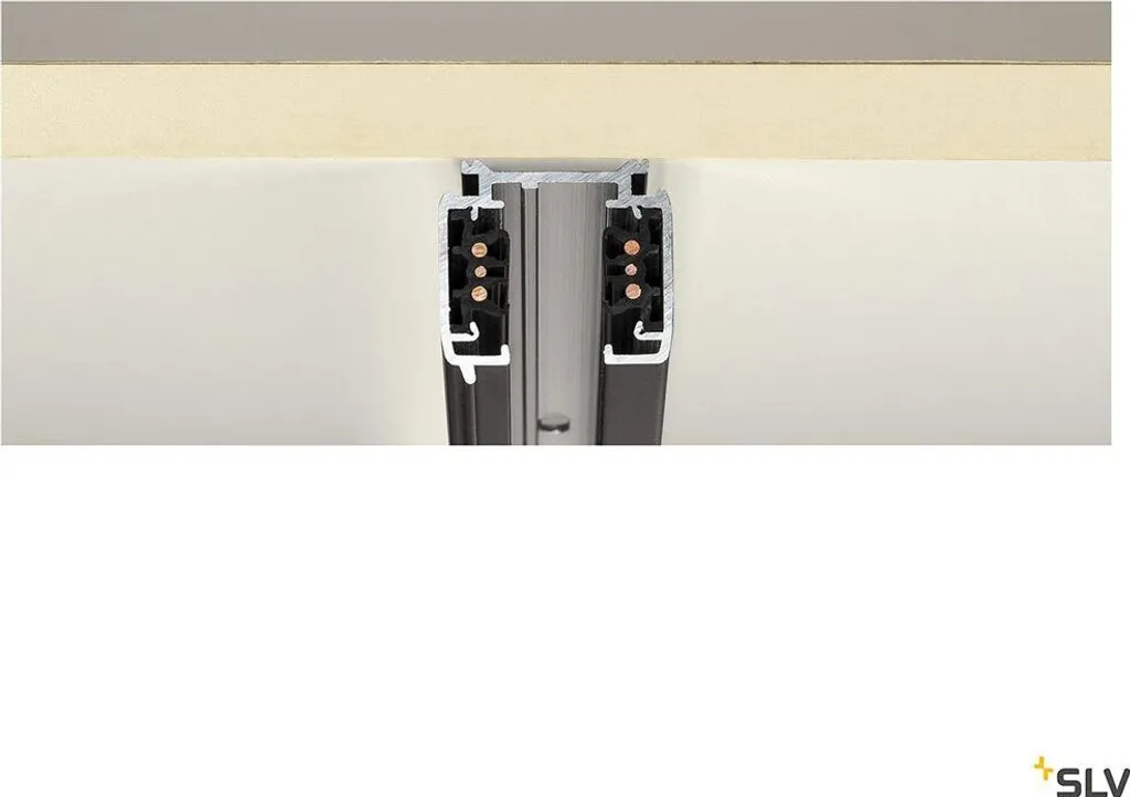 Rail S-Track DALI Noir 300cm - Solution Éclairage Modulable sans Refaire