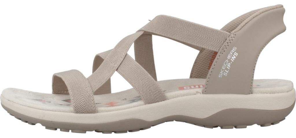 Skechers Slip-Ins: Reggae Slim  Sandalen Plat - Taupe - Produktbild 
