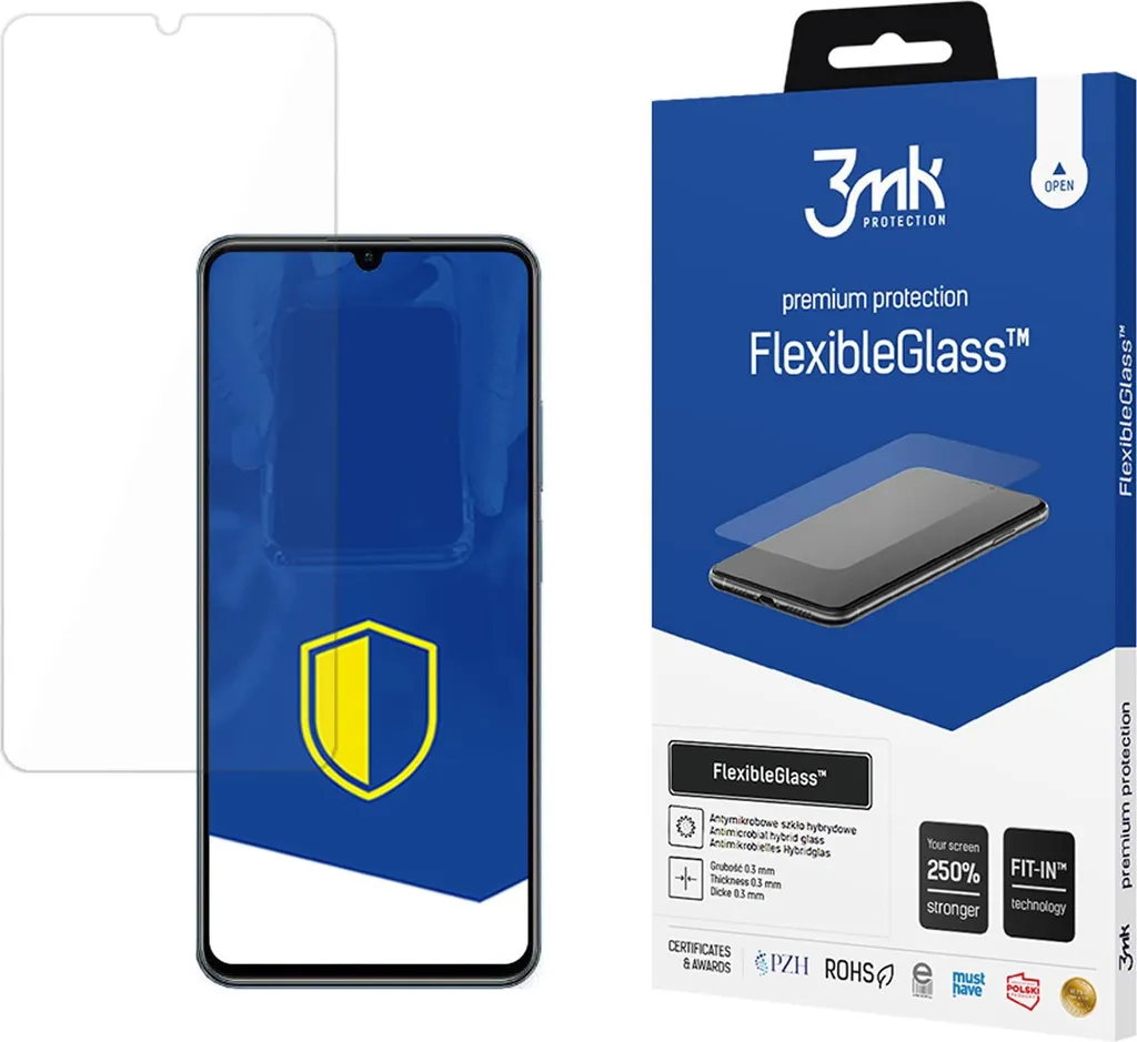 3Mk FlexibleGlass Realme C63 - Pellicola Vetro Ibrida Anti-Shock