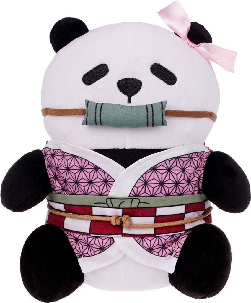 Nezuko Kamado Panda Plüschtier für Demon Slayer Fans | 21cm