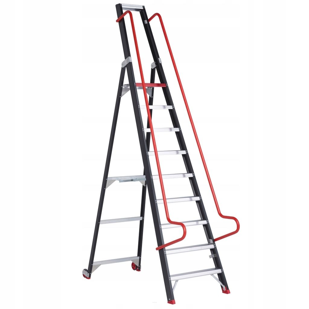 Drabina drabiny aluminiowe Altrex 210 cm 9 stopni Zdjęcie produktu 