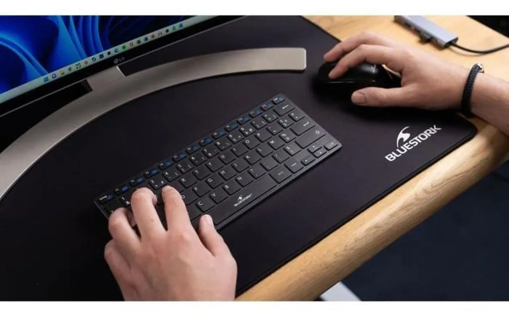 Pack Clavier Souris Sans Fil Bluestork - Solution Idéale Télétravail PC